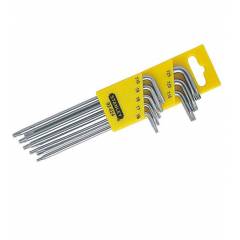 Stanley 8 Pieces Long L-Type Tamper Proof Torx Key Set, 92-624 (Pack of 12)