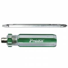 Proskit SD-5107D Double-End Reversible Screwdriver (#2/-6.0x100mm)