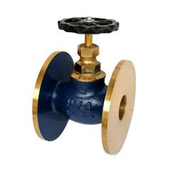 Mala Bronze Flanged Globe Valve, MM-106, Size: 4 Inch