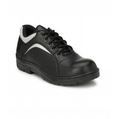 Kavacha S26 Steel Toe Black Safety Shoes, Size: 6