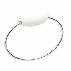 Cotto C-8510 Elite Towel Ring, Colour: White