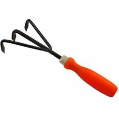 Falcon FCH-305 Black Hand Cultivator With Fixed Handle