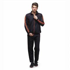 Abloom 133 Navy Blue & Orange Tracksuit, Size: XXL
