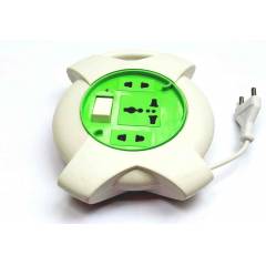 Bizinto Round 3 Socket 1 Switch Flex Box Short Wire Extension Board, SPS-SHORT-200