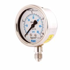 FLUC -30 to 150 psi Pressure Gauge, F63-GFS-S-L-13-C