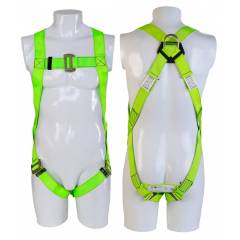 Heapro 1.8m Safety Harness with Scaffolding Hook & Energy Absorber, (HI-32)PA-D(HI-262)C
