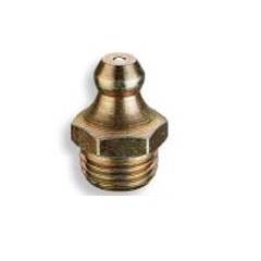 Groz 1/4 Inchx19 BSPT Taper Straight Grease Fitting, GFT/R/1-4/19L