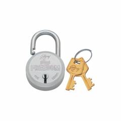 Godrej Freedom 5 Levers Brass & SS Padlock (2 Keys), 3064