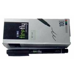 Linc Black OHP CD Marker (Pack of 10)