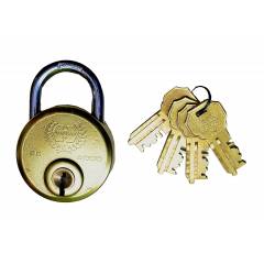 Harrison 65mm Brass Round Padlock, SC-6000