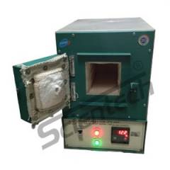 Scientech 950 deg C Rectangular Muffle Furnace, 125x125x250 mm, SE-130