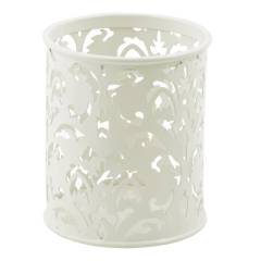 Callas Metal Pen Stand, LD 118-2f, White