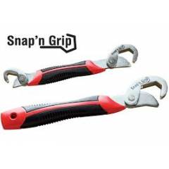 Evergreen Snap N Grip Red Steel Multipurpose Wrench Set