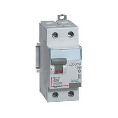Legrand 40A DX³ 2 Pole RCCBs for AC Applications, 4118 57