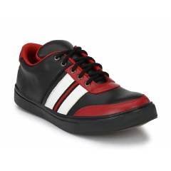 Eego Italy WW-56 Synthetic Steel Toe Black Safety Shoes, Size: 6