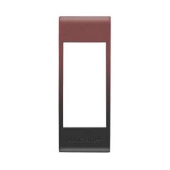 Anchor Penta Maroon Black Metallic Switch Frames, 33835