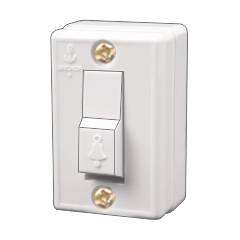 Anchor Penta White Bell Push Switch, 2323