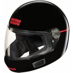 Studds Vent Black Open Face Helmet, Size (Large, 580 mm)