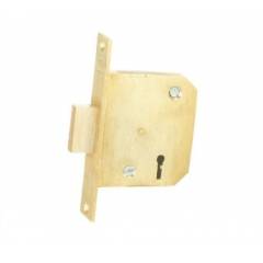 Harrison 45mm Brass Sliding Door Lock, GT- 0524