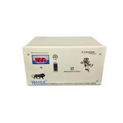 Rahul Base-2 a2 Digital 2.5kVA/10A/140-280V 3 Step Submersible Water Pump/ 2 Computers Set/Deep Fridge 100 Litre to 360 Litre Auto Matic Digital Voltage Stabilizer