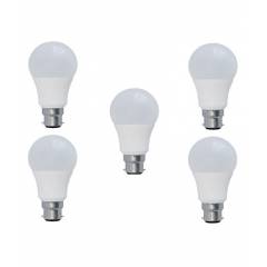 Syska 15W B-22 White LED Bulbs (Pack of 5)