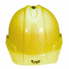 K-Safe Safety Helmet Ratchet Suspension, Colour: Yellow