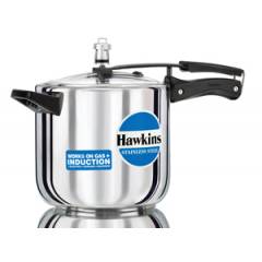Hawkins Stainless Steel 6 Litre Pressure Cooker, B65