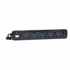 Prodot 6 Sockets Single Button 2.5m Cord Spike Buster