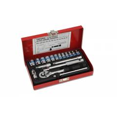 Taparia 1/4 Inch Square Drive Sockets Set, S 1/4 H