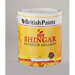 British Paints Shingar Exterior Emulsion GR-IV, 10 Litre, Surf Green