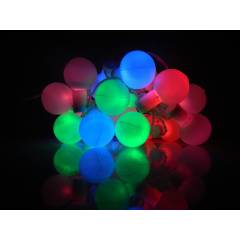Tucasa Florocent Multi Colour LED Ball String Light, DW-340