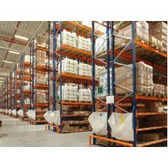 2 Layer Heavy Duty Stainless Steel Pallet Racking System, Load Capacity: 0-50 kg/Layer