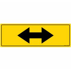 Safety Sign Store Two-Way Road Sign Board, TR232-3090REF-01