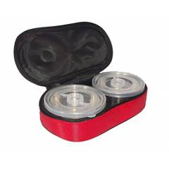 Hunger Box Soft Thermal Zip Pouch Assorted Lunch Box with 2 Containers