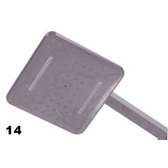 Goonj SQ-10 Inch Air Pressure Waterfall Rain Shower Without Arm, GS-2150