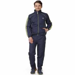 Abloom 129 Navy Blue & Parrot Green Tracksuit, Size: M