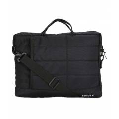 Novex Case Fabric Black Messenger Bag