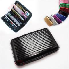 Aluma 100g Black Unisex Wallet Designer Card Holder