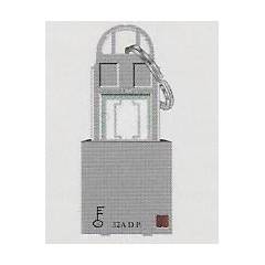 Anchor 32A D.P Main Switch with Key Ring Tag 2 Module(Pack Of 5), 21770S