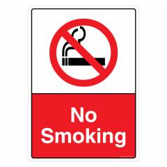 Safety Sign Store No Smoking Sign Board, PB205-A4V-01