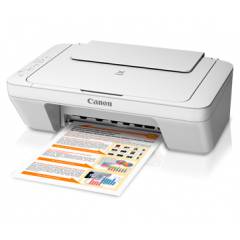 Canon Pixma MG2570 White All-in-One Inkjet Colour Printer