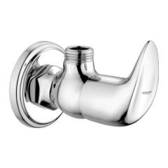 Eauset Reno Single Lever Angular Stopcock with Wall Flange, FRE031