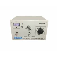 Rahul C-8000 a 8kVA/32A/90-260V Main Line Use Up to 8kVA Load Raf & Taf Autocut Voltage Stabilizer