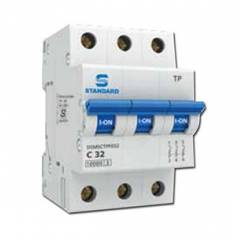 Standard 6A C Series TP MCB, DSMSCTPF006