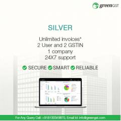 GreenGST Silver Pack For Unlimited Invoices