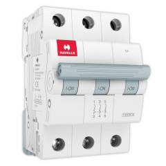 Havells Euro-II 0.5A Triple Pole D Curve MCB, DHMGDTPF0x5