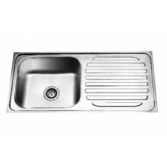 Jayna Jupiter SBSD 04 (RR) Glossy Sink With Drain Board, Size: 45 x 20 in