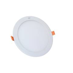 GM Plano 18W Warm Light Non-Dimmable Round Slim Panel Light, 3000 K