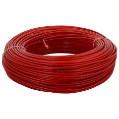 RISTACAB 90m Red PVC Insulated Unsheathed Copper Cable, 6.0 sq mm