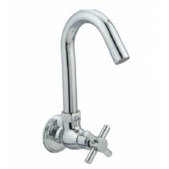 Snowbell Corsa Brass Sink Cock